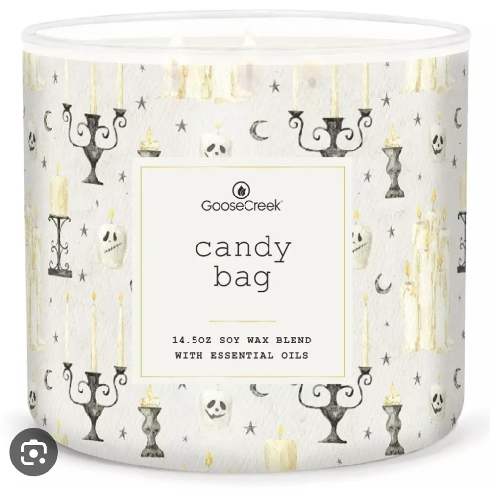 Goose Creek Candy Bag 3 Wick Candle